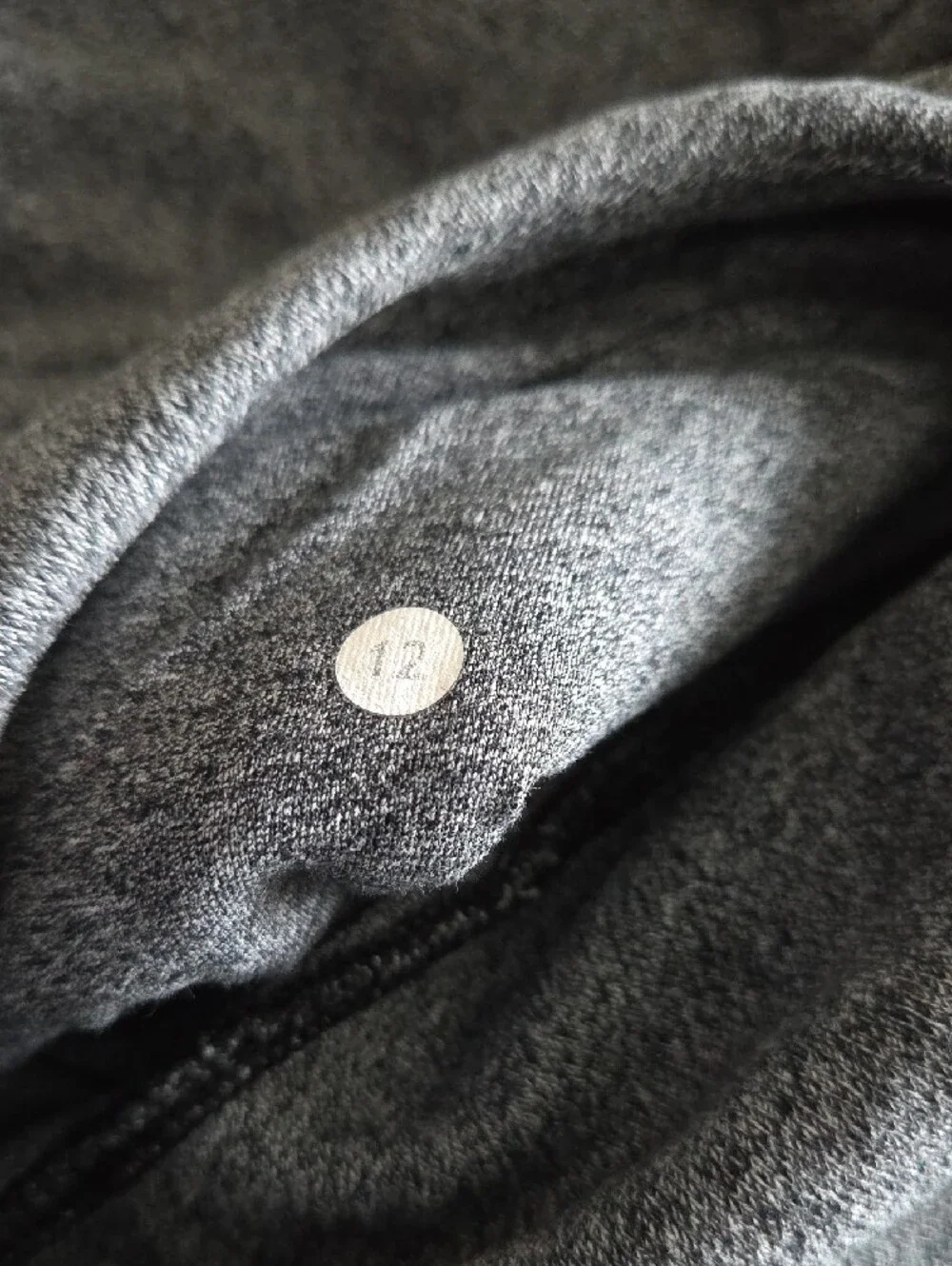 Lululemon Scuba Hoodie Heathered Speckled Black Gray Size 12 Jacket
